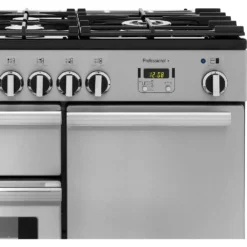 Rangemaster Professional Plus PROP100DFFSS/C 100cm Dual Fuel Range Cooker - Stainless Steel -Hoover Kitchen Supply Shop 13482029 1144914607538244