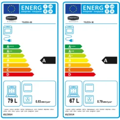 Rangemaster Toledo + TOLP90DFFSS/C 90cm Dual Fuel Range Cooker - Stainless Steel / Chrome -Hoover Kitchen Supply Shop 13482034 5945029618172334