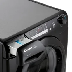 Candy Ultra HCU1492DBBE/1 9Kg Washing Machine With 1400 Rpm - Black -Hoover Kitchen Supply Shop 13482049 1234914609085329