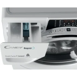 Candy Rapido ROW41066DWMCE Wifi Connected 10Kg / 6Kg Washer Dryer With 1400 Rpm - White -Hoover Kitchen Supply Shop 13482050 1884914609902151