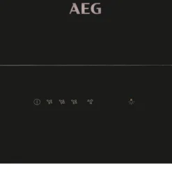 AEG DVB5560B 55 Cm Angled Chimney Cooker Hood - Black -Hoover Kitchen Supply Shop 13700143 1864944141286140