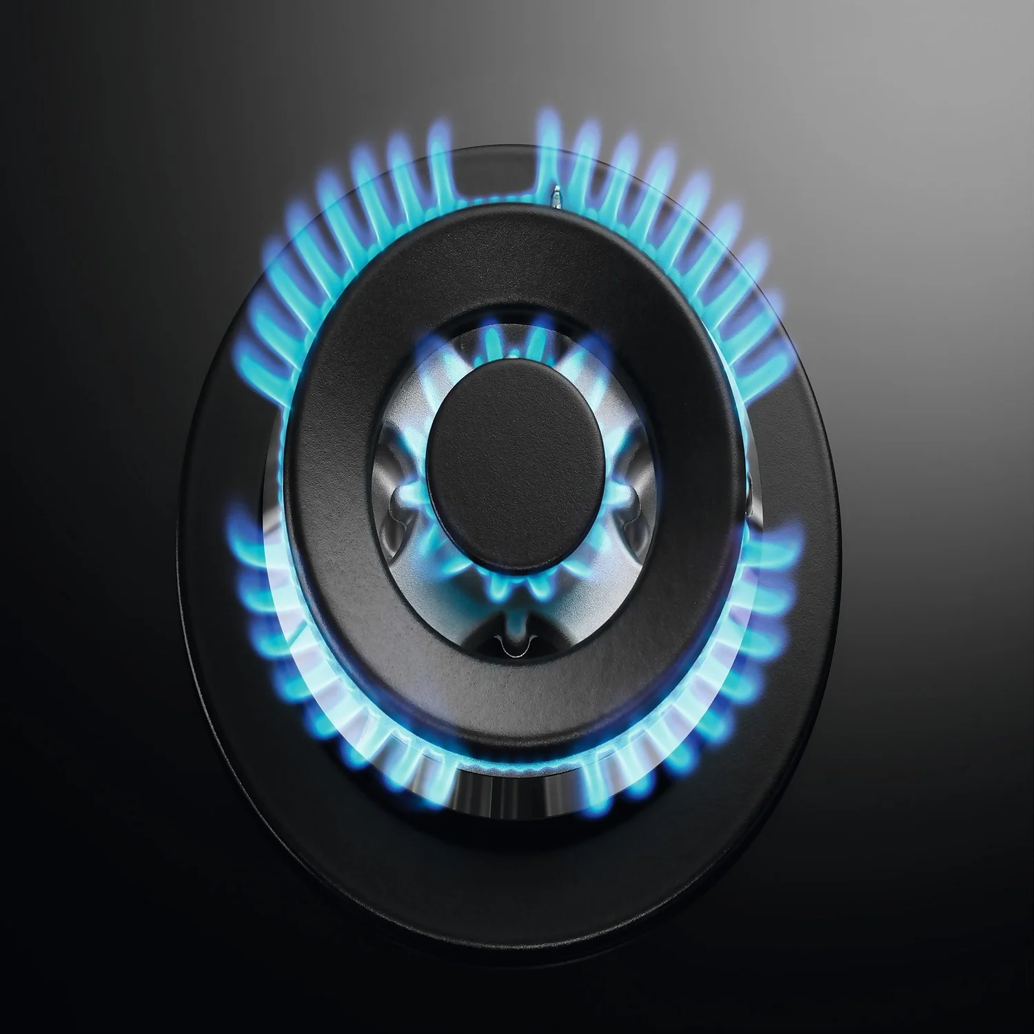 AEG HKB64450NB 59cm Gas Hob - Black 4 AEG HKB64450NB 59cm Gas Hob - Black - Image 2