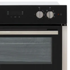 Hoover H-OVEN 300 HO7DC3UB308BI Built Under Electric Double Oven - Black / Stainless Steel -Hoover Kitchen Supply Shop 13898783 1734971361372416