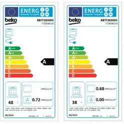 Beko RecycledNet™ BBTF26300X Built Under Electric Double Oven - Stainless Steel -Hoover Kitchen Supply Shop 13898788 8465029617921663