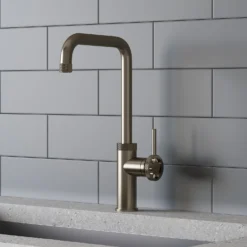 Raffin Side Lever Tap - Brushed Steel -Hoover Kitchen Supply Shop 13928920 1914998571320393