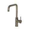 Raffin Side Lever Tap - Brushed Steel