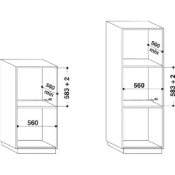 Indesit Aria IFW6340BL Built In Electric Single Oven - Black -Hoover Kitchen Supply Shop 13950680 1634985910008424
