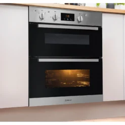 Indesit Aria IDU6340IX Built Under Electric Double Oven With Feet - Stainless Steel 13 Indesit Aria IDU6340IX Built Under Electric Double Oven With Feet - Stainless Steel -Hoover Kitchen Supply Shop 13950686 1154985910759831