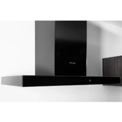 Hotpoint PHBS9.8CLTDK 90 Cm Chimney Cooker Hood - Black -Hoover Kitchen Supply Shop 13950691 8054989765503568