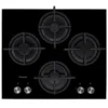 Hotpoint HGS61SBK 60cm Gas Hob - Black -Hoover Kitchen Supply Shop 13950694 7664985910473607