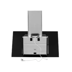 NEFF N50 D95IHM1S0B 89 Cm Angled Chimney Cooker Hood - Black -Hoover Kitchen Supply Shop 13950706 1804985910770331