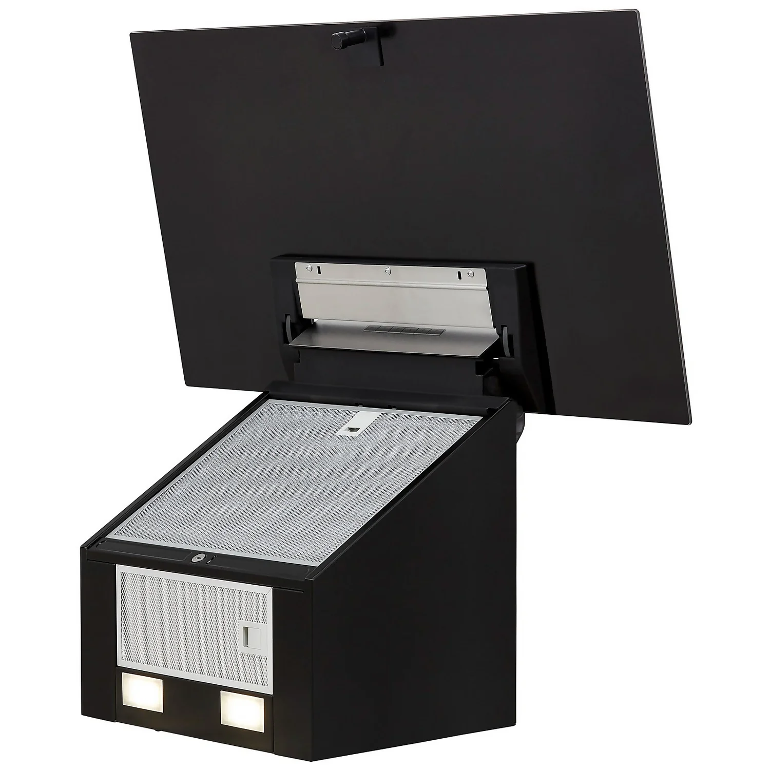 NEFF N30 D85IEE1S0B 80 Cm Angled Chimney Cooker Hood - Black 10 NEFF N30 D85IEE1S0B 80 Cm Angled Chimney Cooker Hood - Black - Image 8