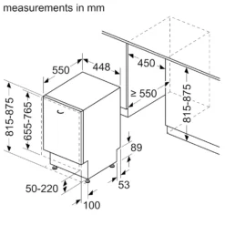 NEFF N50 S875HKX20G Wifi Connected Fully Integrated Slimline Dishwasher - Stainless Steel Control Panel & Sliding Door Kit -Hoover Kitchen Supply Shop 13950711 1214985910713223