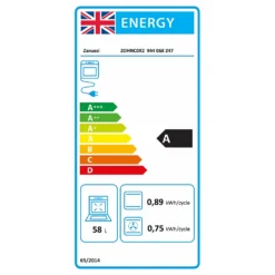 Zanussi ZPV2000BXA Built In Electric Single Oven And Ceramic Hob Pack - Stainless Steel / Black -Hoover Kitchen Supply Shop 13950714 1844985909934756