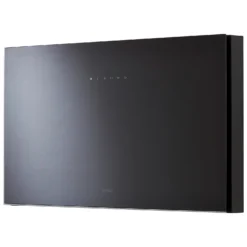 Elica PLAT-BLK-80 80 Cm Chimney Cooker Hood - Black Glass - For Ducted/Recirculating Ventilation -Hoover Kitchen Supply Shop 13950715 1124985910938910