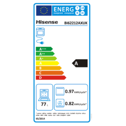 Hisense BIM44321AX Built In Compact Electric Single Oven With Microwave Function - Stainless Steel -Hoover Kitchen Supply Shop 14200025 1095011759246065