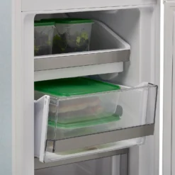 Hoover HOBT5518EWK Integrated 70/30 Total No Frost Fridge Freezer With Sliding Door Fixing Kit - White -Hoover Kitchen Supply Shop 14200034 4325011772426982