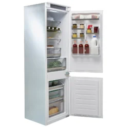 Hoover HOBT5518EWK Integrated 70/30 Total No Frost Fridge Freezer With Sliding Door Fixing Kit - White -Hoover Kitchen Supply Shop 14200034 8415011772282196