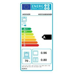 Hoover H-OVEN 300 HOC3UB5858BI Built In Electric Single Oven - Black / Stainless Steel -Hoover Kitchen Supply Shop 14200035 1545011759276863