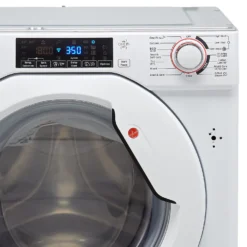 Hoover H-WASH&DRY 300 PRO HBDOS695TME Wi-Fi Connected Integrated 9Kg / 5Kg Washer Dryer With 1600 Rpm - White -Hoover Kitchen Supply Shop 14200036 2035011742211330