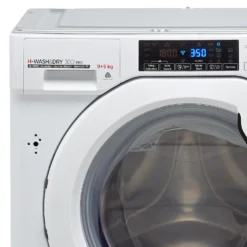 Hoover H-WASH&DRY 300 PRO HBDOS695TME Wi-Fi Connected Integrated 9Kg / 5Kg Washer Dryer With 1600 Rpm - White -Hoover Kitchen Supply Shop 14200036 2085011742169342