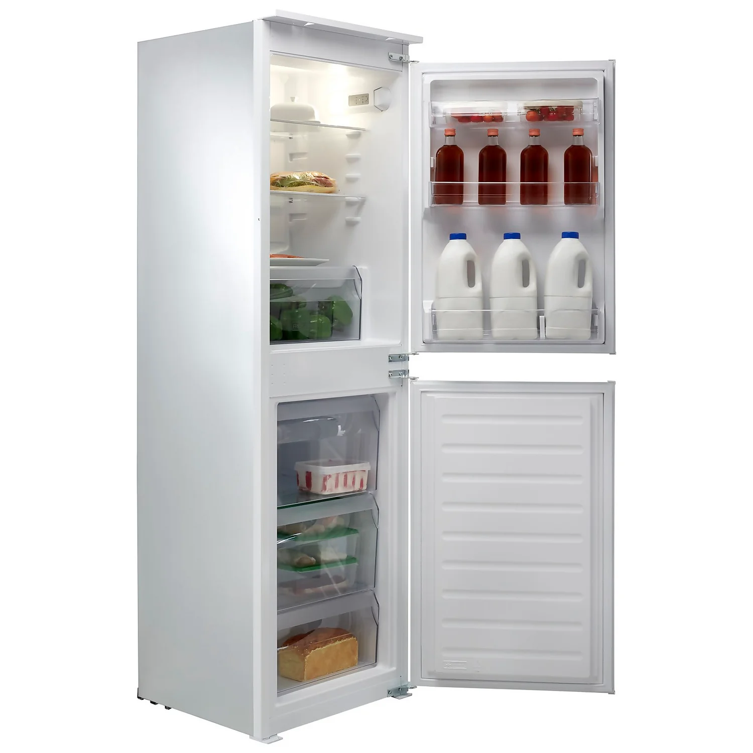 Hotpoint HMCB50501UK Integrated 50/50 Fridge Freezer With Sliding Door Fixing Kit - White 5 Hotpoint HMCB50501UK Integrated 50/50 Fridge Freezer With Sliding Door Fixing Kit - White - Image 3