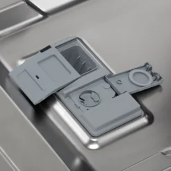 Hotpoint HSIC3M19CUKN Fully Integrated Slimline Dishwasher - Silver Control Panel With Fixed Door Fixing Kit -Hoover Kitchen Supply Shop 14200044 8665011737760851