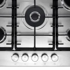 Hotpoint PPH75GDFIXUK 75cm Gas Hob - Silver -Hoover Kitchen Supply Shop 14200047 1585011750107975