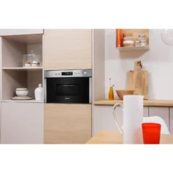 Indesit Aria MWI3213IX Built In Microwave With Grill - Stainless Steel -Hoover Kitchen Supply Shop 14200049 3085011759540146