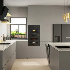 Samsung Bespoke Series 5 NQ5B5763DBK Wifi Connected Built In Compact Electric Single Oven With Microwave - Black -Hoover Kitchen Supply Shop 14200053 1735011759612911