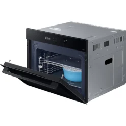 Samsung Bespoke Series 5 NQ5B5763DBK Wifi Connected Built In Compact Electric Single Oven With Microwave - Black -Hoover Kitchen Supply Shop 14200053 1745011759759284