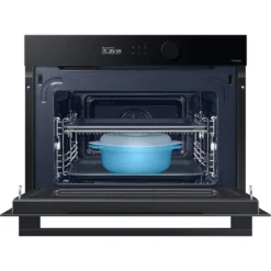 Samsung Bespoke Series 5 NQ5B5763DBK Wifi Connected Built In Compact Electric Single Oven With Microwave - Black -Hoover Kitchen Supply Shop 14200053 2135011759677018