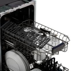 Samsung DW50R4040BB Fully Integrated Slimline Dishwasher - Black Control Panel With Fixed Door Fixing Kit -Hoover Kitchen Supply Shop 14200054 1715011737919365