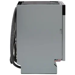 Samsung DW50R4040BB Fully Integrated Slimline Dishwasher - Black Control Panel With Fixed Door Fixing Kit -Hoover Kitchen Supply Shop 14200054 2065011738020090