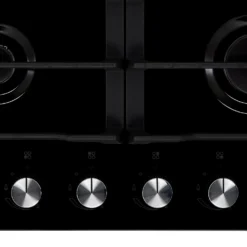 Samsung Prezio NA64H3000AK 60cm Gas Hob - Black / Glass -Hoover Kitchen Supply Shop 14200057 1335011750134441