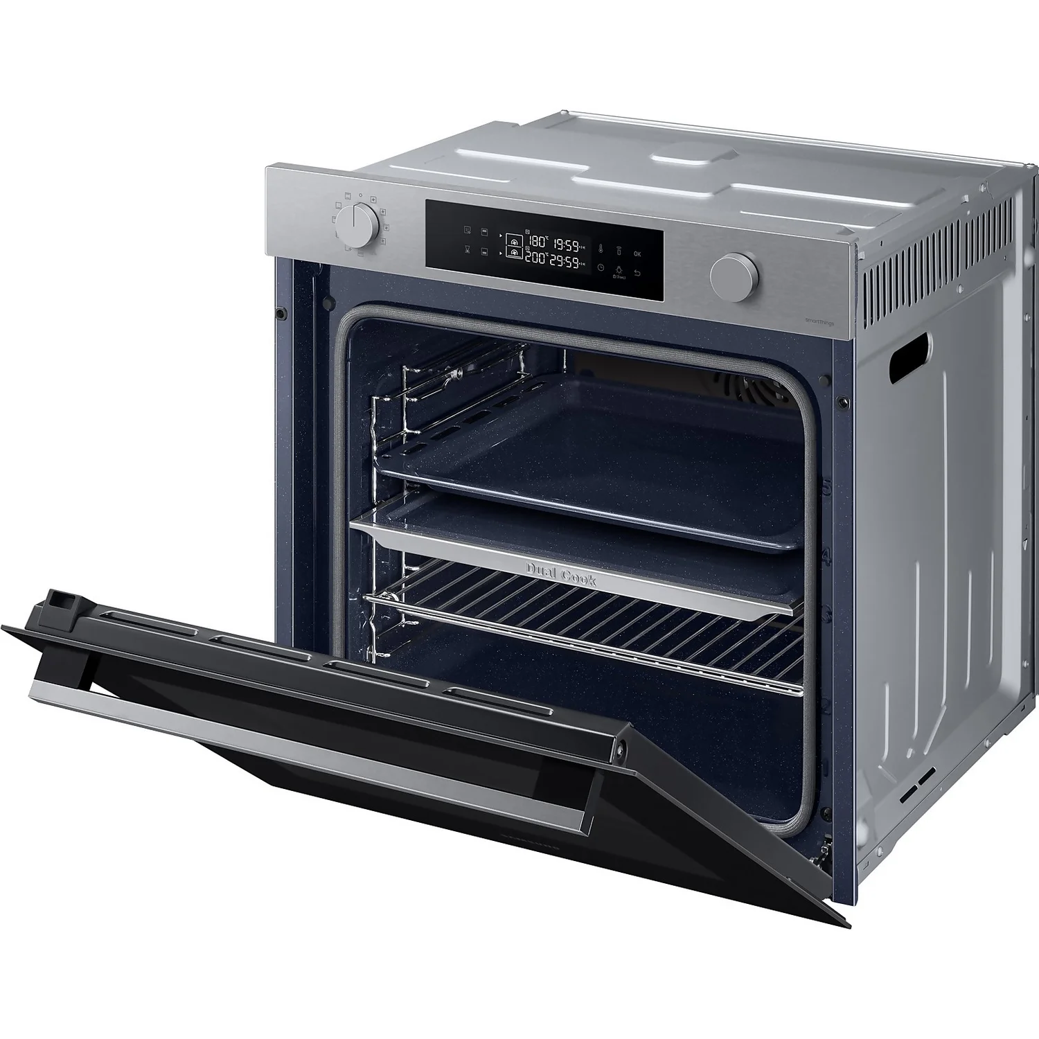 Samsung Series 4 Dual Cook NV7B44205AS Wifi Connected Built In Electric Single Oven - Stainless Steel 10 Samsung Series 4 Dual Cook NV7B44205AS Wifi Connected Built In Electric Single Oven - Stainless Steel - Image 9