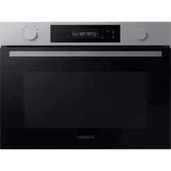 Samsung Series 4 NQ5B4553FBS Wifi Connected Built In Compact Electric Single Oven With Microwave Function - Stainless Steel