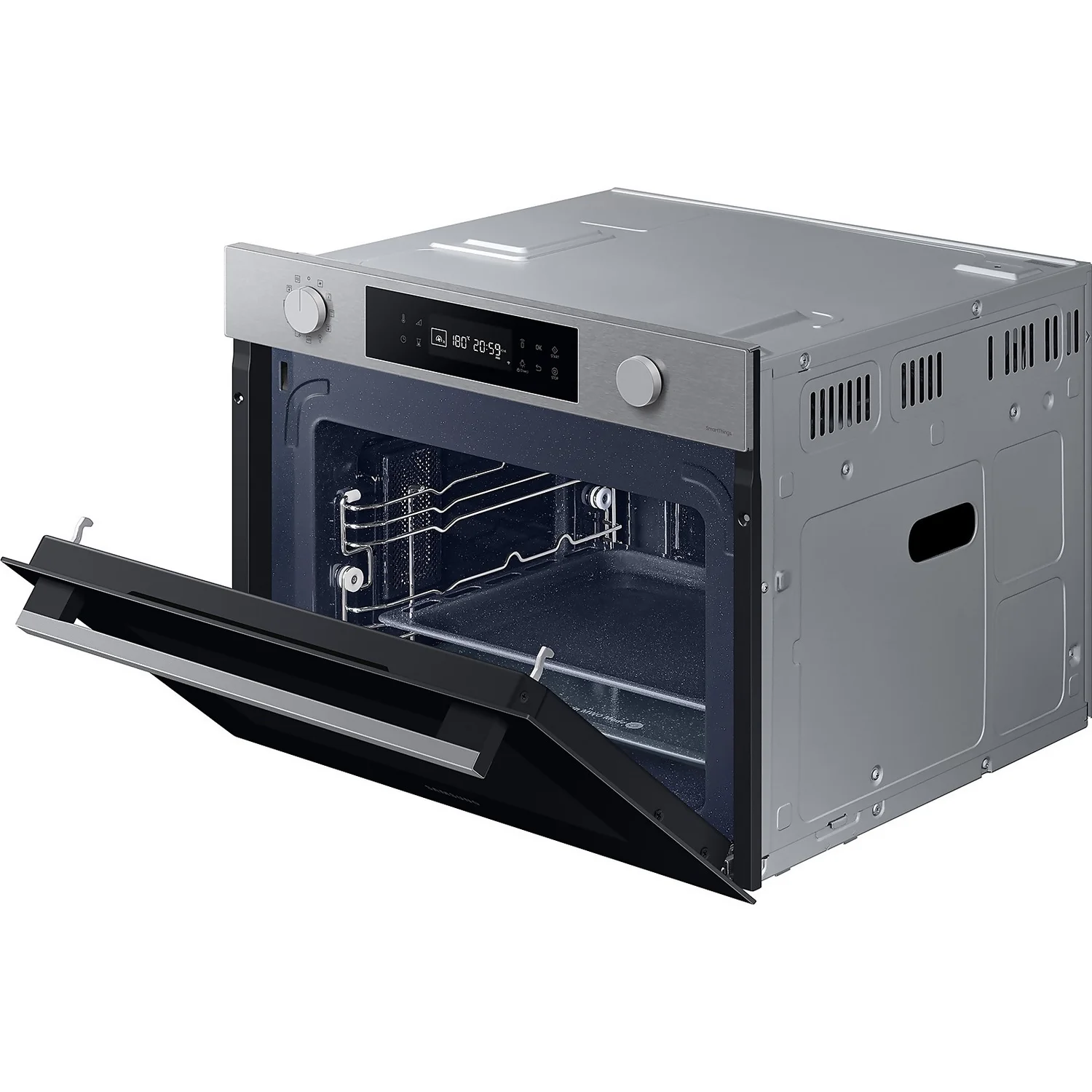 Samsung Series 4 NQ5B4553FBS Wifi Connected Built In Compact Electric Single Oven With Microwave Function - Stainless Steel 9 Samsung Series 4 NQ5B4553FBS Wifi Connected Built In Compact Electric Single Oven With Microwave Function - Stainless Steel - Image 7