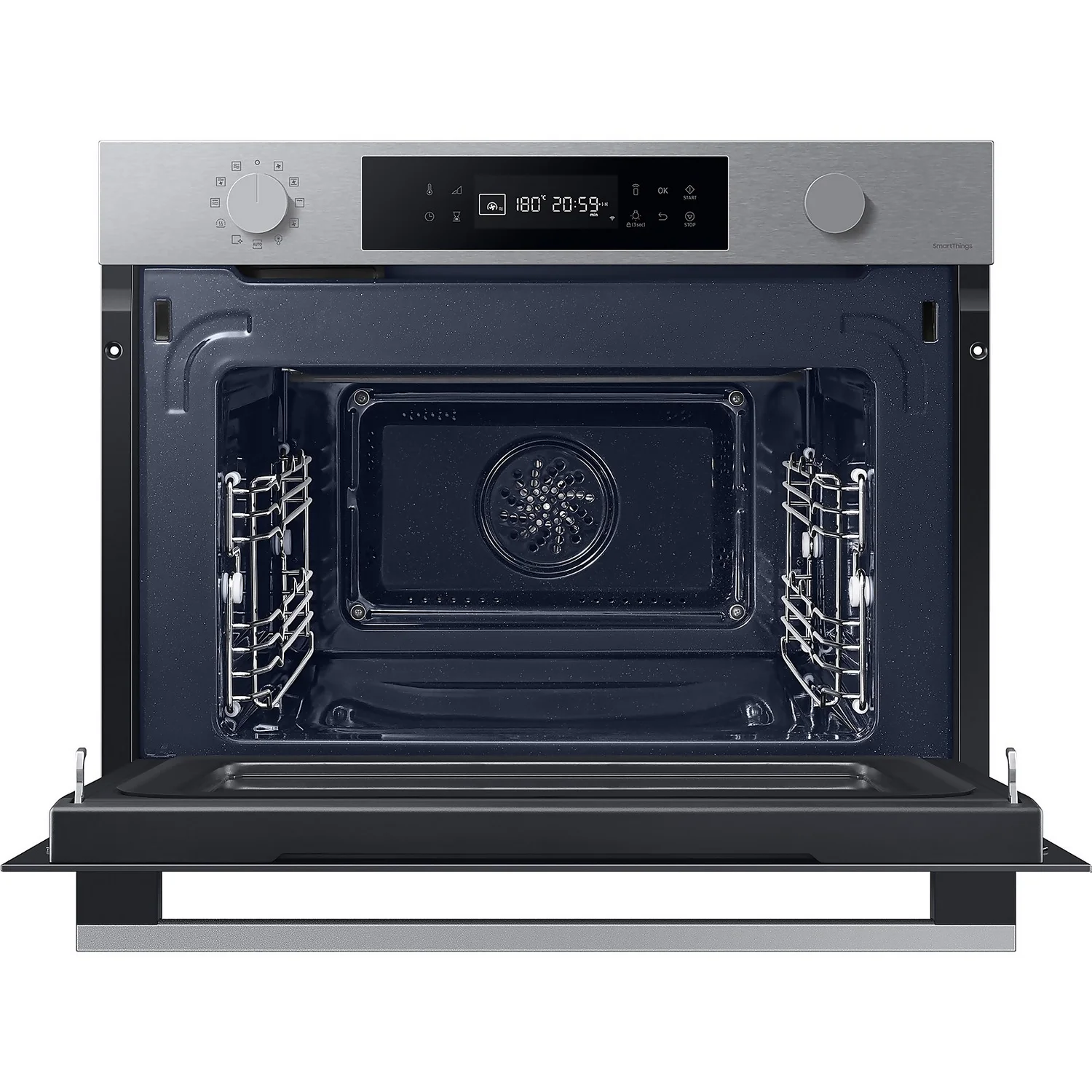 Samsung Series 4 NQ5B4553FBS Wifi Connected Built In Compact Electric Single Oven With Microwave Function - Stainless Steel 5 Samsung Series 4 NQ5B4553FBS Wifi Connected Built In Compact Electric Single Oven With Microwave Function - Stainless Steel - Image 3