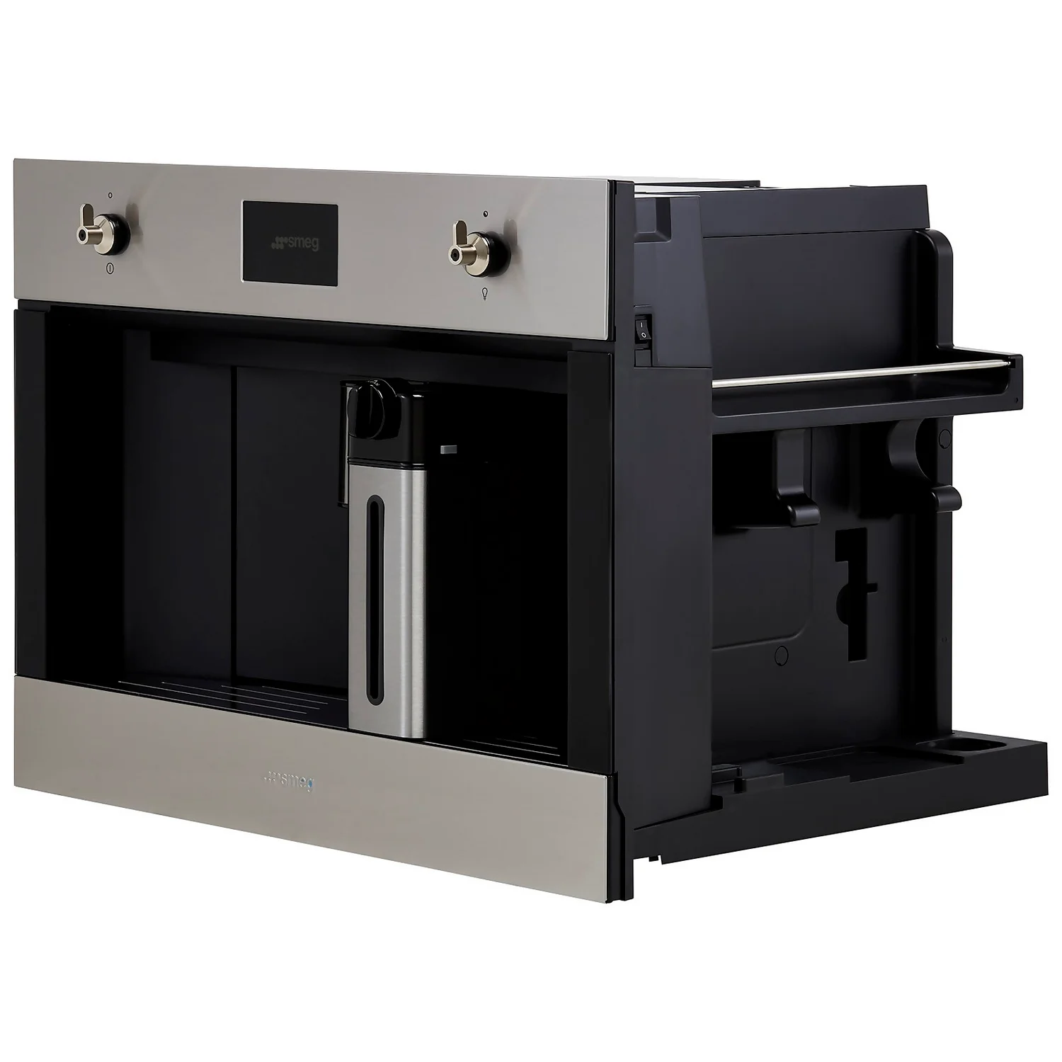 Smeg Classic CMS4303X Built In Bean To Cup Coffee Machine - Stainless Steel 6 Smeg Classic CMS4303X Built In Bean To Cup Coffee Machine - Stainless Steel - Image 4