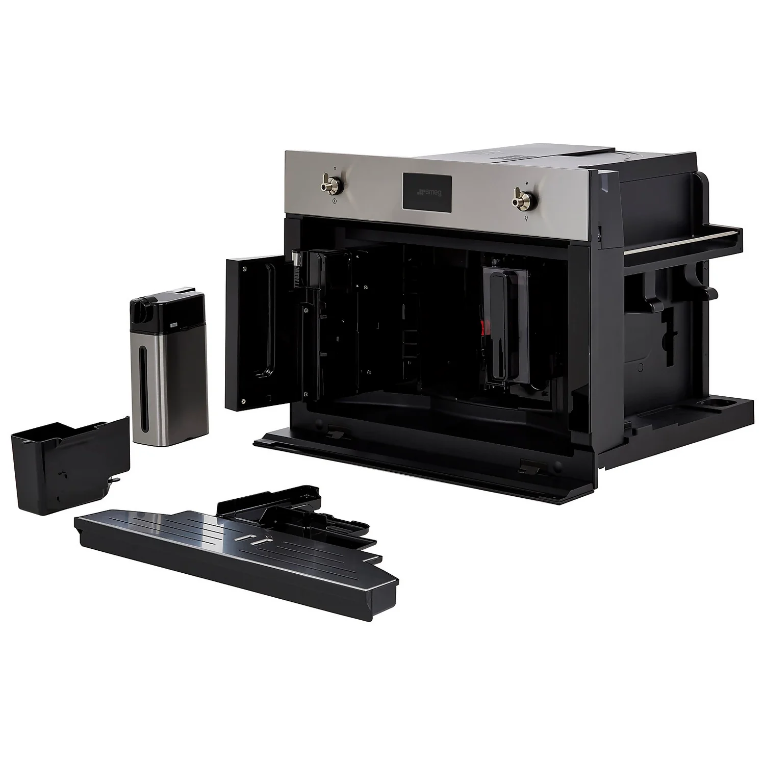 Smeg Classic CMS4303X Built In Bean To Cup Coffee Machine - Stainless Steel 7 Smeg Classic CMS4303X Built In Bean To Cup Coffee Machine - Stainless Steel - Image 5