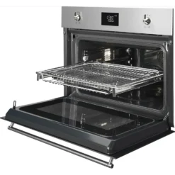 Smeg Classic SF4390MCX Built In Compact Electric Single Oven With Microwave Function - Stainless Steel 9 Smeg Classic SF4390MCX Built In Compact Electric Single Oven With Microwave Function - Stainless Steel -Hoover Kitchen Supply Shop 14200070 1695011759066722