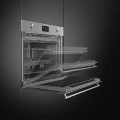 Smeg Classic SOP6302TX Built In Electric Single Oven - Stainless Steel -Hoover Kitchen Supply Shop 14200071 1825011759350648