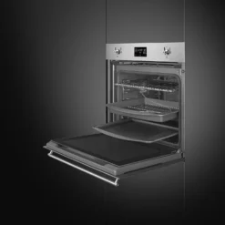 Smeg Classic SOP6302TX Built In Electric Single Oven - Stainless Steel -Hoover Kitchen Supply Shop 14200071 5555011759321830