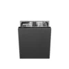 Smeg DIA211DS Fully Integrated Standard Dishwasher - Black Control Panel With Fixed Door Fixing Kit -Hoover Kitchen Supply Shop 14200074 1085011737458205