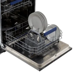 Smeg DIA211DS Fully Integrated Standard Dishwasher - Black Control Panel With Fixed Door Fixing Kit -Hoover Kitchen Supply Shop 14200074 2045011737785229